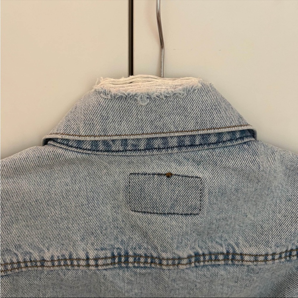 Vintage Levi’s Jean Jacket Sashiko Repaired - Picture 6 of 10